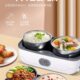 多功能电热饭盒家用保温饭盒可插电加热蒸煮便当盒上班族热饭神器