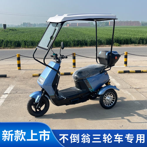 电动车不倒翁三轮车两轮踏板车棚