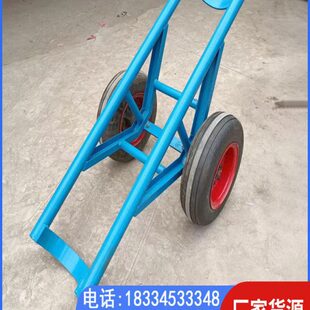 运杆车电力施工单双杆电杆搬运车加固拖车电线杆运输车炮车轮胎