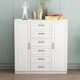 斗柜实木收纳柜五斗柜简约现代卧室柜子靠墙置物柜抽屉柜多功能