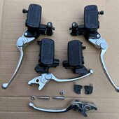 拆车光阳赛艇CT 400 250 350 RKS刹车泵刹车油缸手柄牛角 300 原装