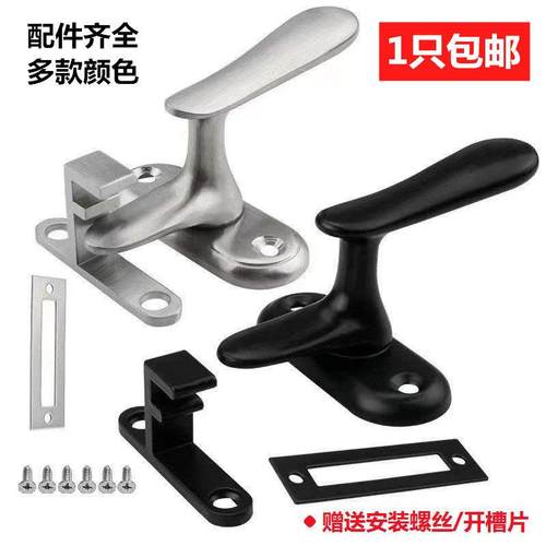 精铸不锈钢插销暗装安全防盗门闩门销高档门栓木门明装门扣锁