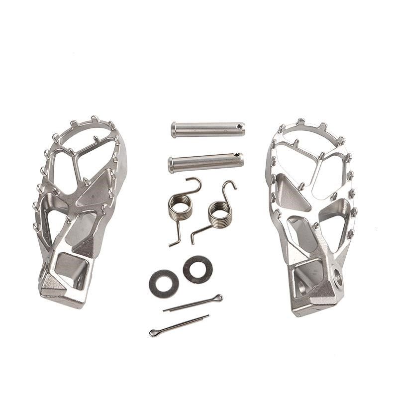 越野车不锈钢前脚蹬脚踏板适用于KTM EXC 300 EXC XCF XCW XCF