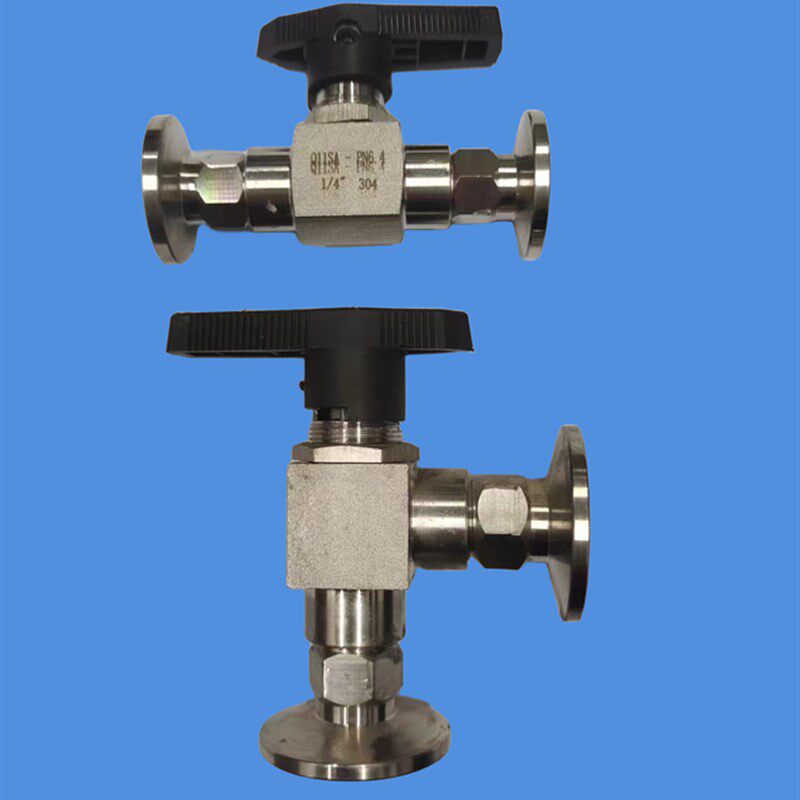 小型真空球阀 304不锈钢快装球阀 组合球阀 KF16 KF25 KF40 KF50
