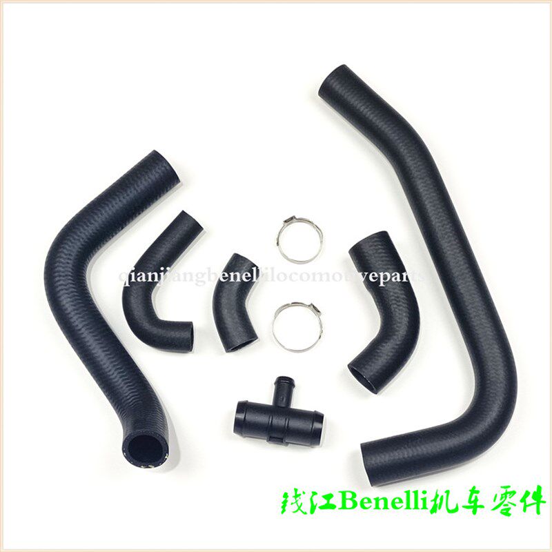 贝纳利BJ600GS/-3/BN600/TNT600发动机进出水管 水箱盖上下水管