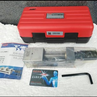 台湾精展VSD40手转工具万力GIN VSD40磨床手动平口钳4寸磨床批士