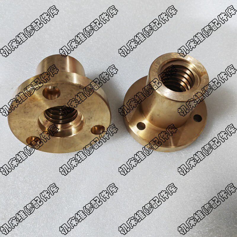 云南宝鸡车床CY6140/CS6140/6150尾座铜螺母 尾架罗母 螺杆丝杆