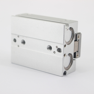 D1D2薄型气动气爪 8D12D16D20D 带导轨滑台平行手指气缸HDF MHF2