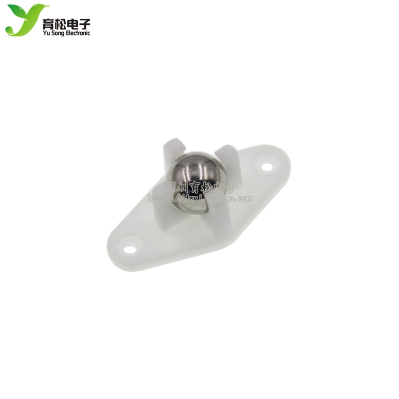 真空W420钢珠万向轮 2轮UNO智能小车底盘牛眼尼龙mbot N20