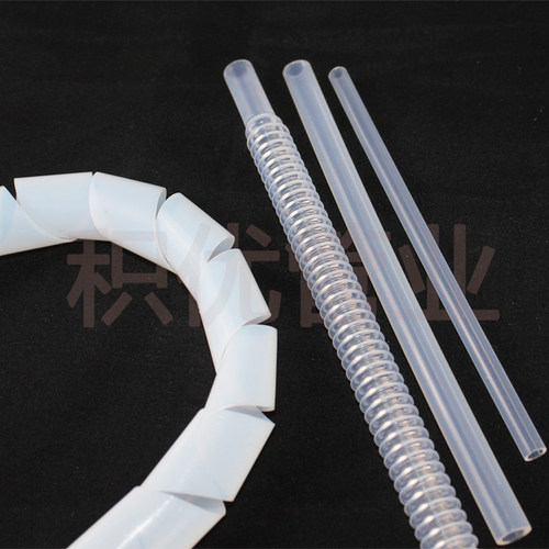 PFA波纹管1/2 PTFE透明四氟波纹管3/4防腐耐酸碱软管特氟龙波纹管