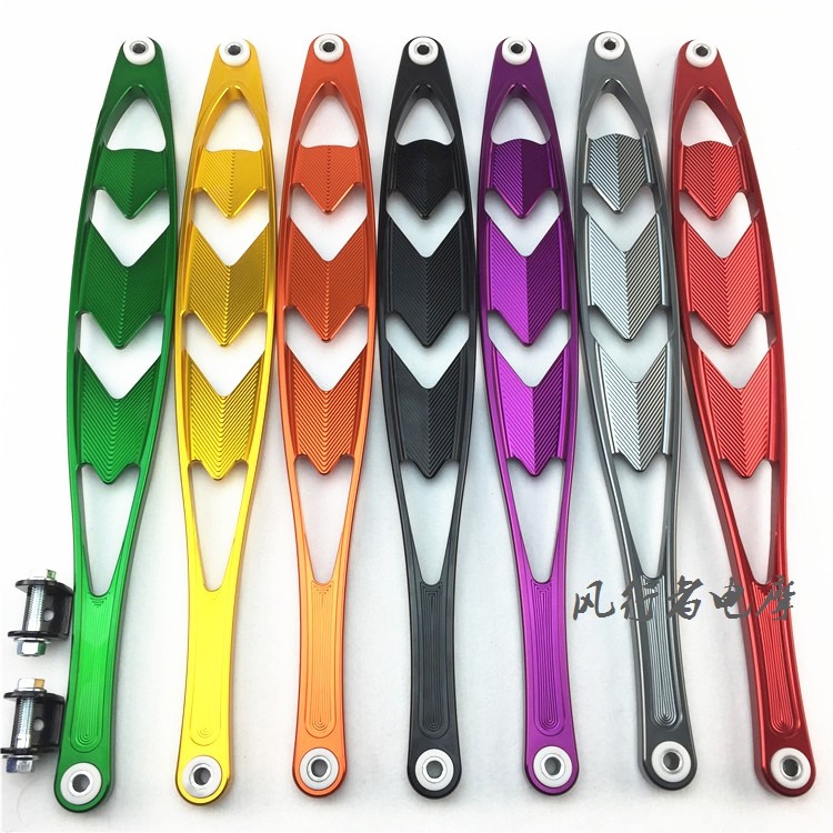 NCY加强杆鱼骨形3D纹竞技机车加固横梁杆巧格迅鹰福喜鬼火车架