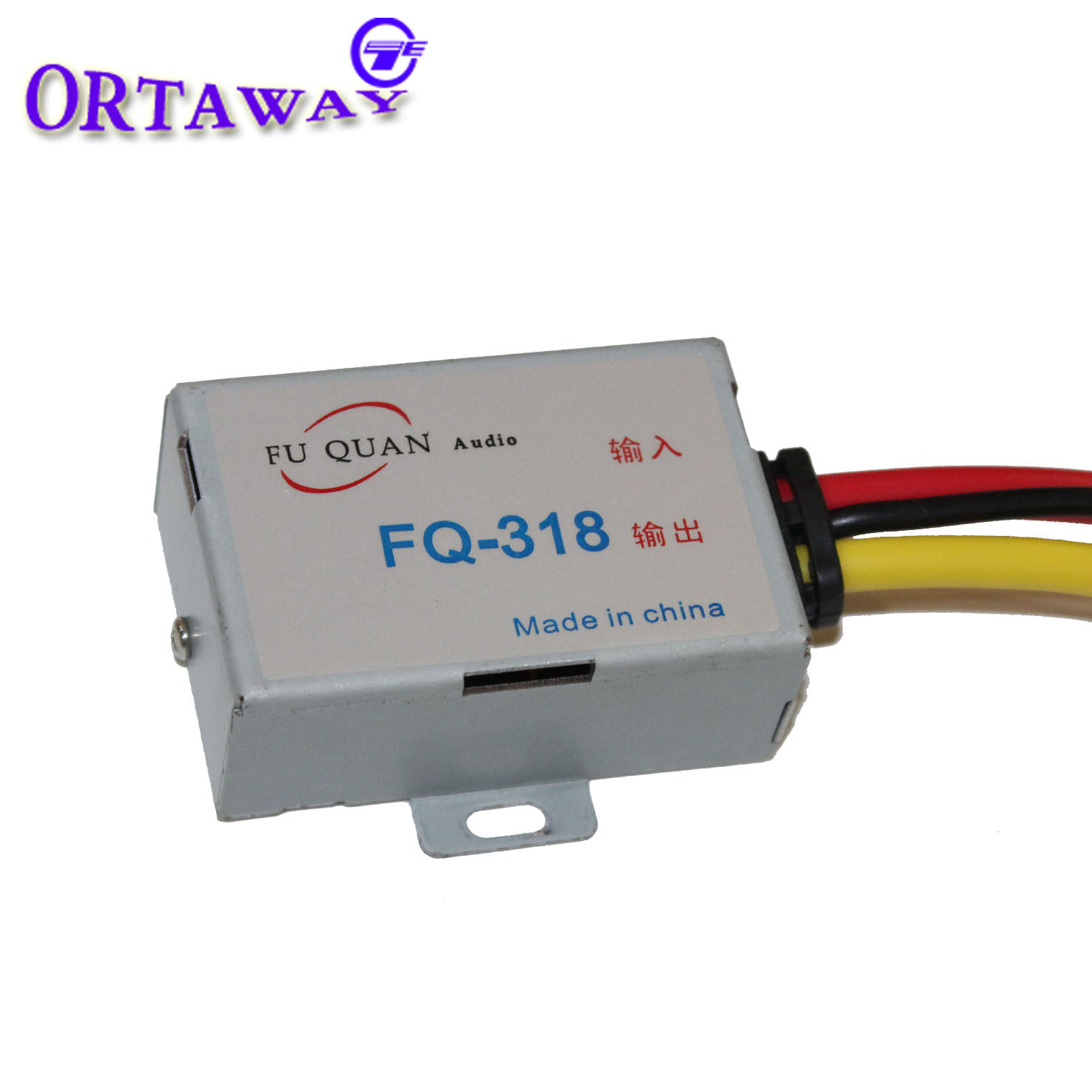 汽车影音音响音频电源滤波器共地隔离降噪器点火电流声杂音消除器