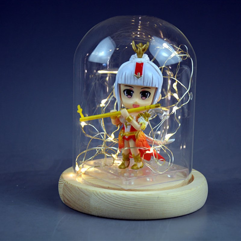 动漫游戏周边手办模型朱雀t白虎青龙玄武麒麟李白百里守约貂蝉生