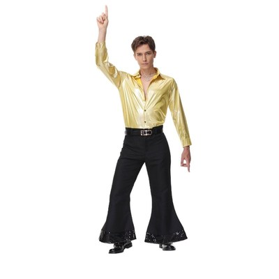 万圣节情侣套装cosplay复古欧美迪斯科服装80Q年代嘻哈歌手舞台装