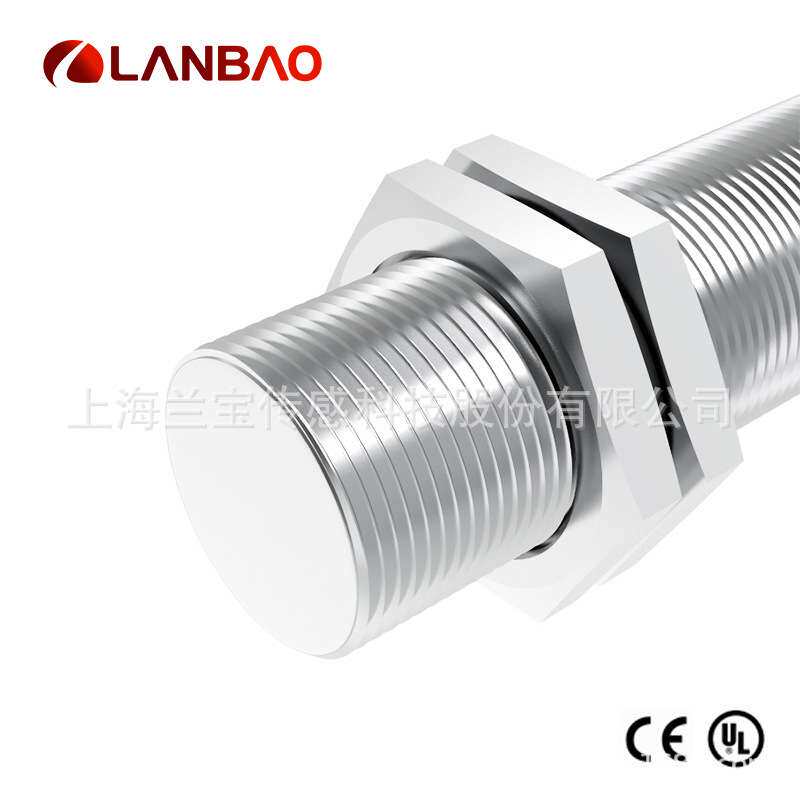 兰宝传感器LR18XC-F-直流三线增强远距离12mm 金属电感接近开关