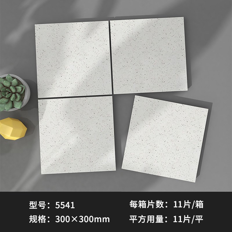 远晶 300x300哑光卫生间小地砖厨房水磨石阳台浴室防滑耐磨新款