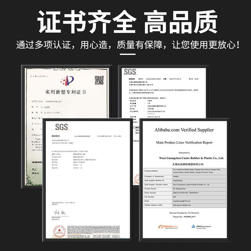 拉小推车家用折叠塑料平板车便携搬运车快递货大拖板车轮静音四轮
