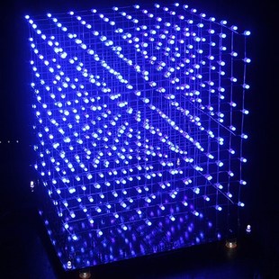 CUBE8 8x8x8 3D8S 电子制作套件 光立方 套餐 散件 LED
