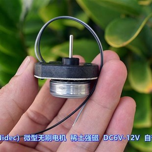 稀土强磁 微型无刷电机 DC6V 12V 自带驱动板 日本 高速 Nidec
