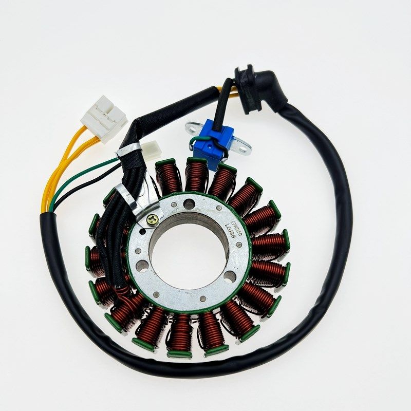 适用铃木GW250S-F DL250 GSX250 点火线圈磁电机发电线圈定子总成