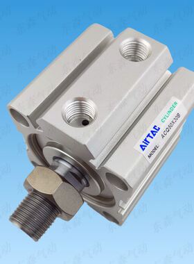 亚德客气动薄型气缸ACQ25X35X40X45X50X55X60X80X90-SB外螺纹带磁