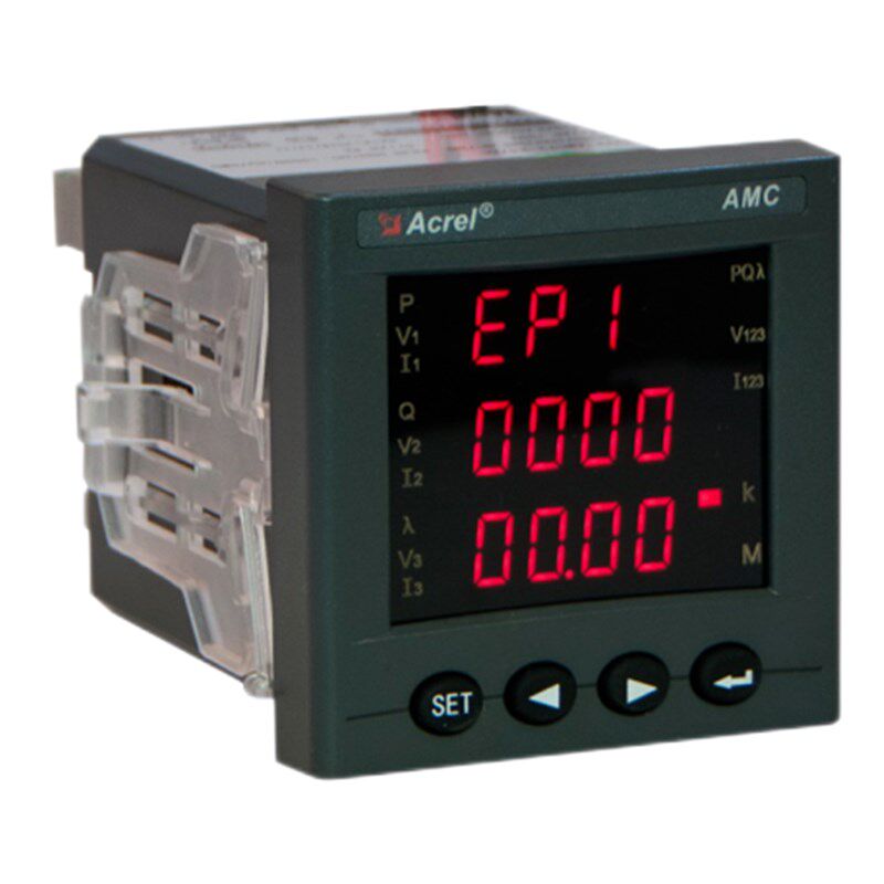 安科瑞AMC72L-E4/KC抽屉柜低压多功能计量表开孔67*67mm厂家直销