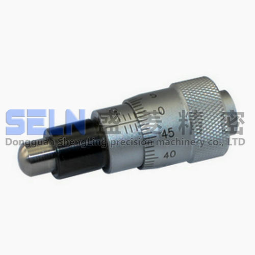 售测微头/微分头0-6.5mm千分尺圆头MT6.5-1-S型螺旋测量旋钮MCLN2