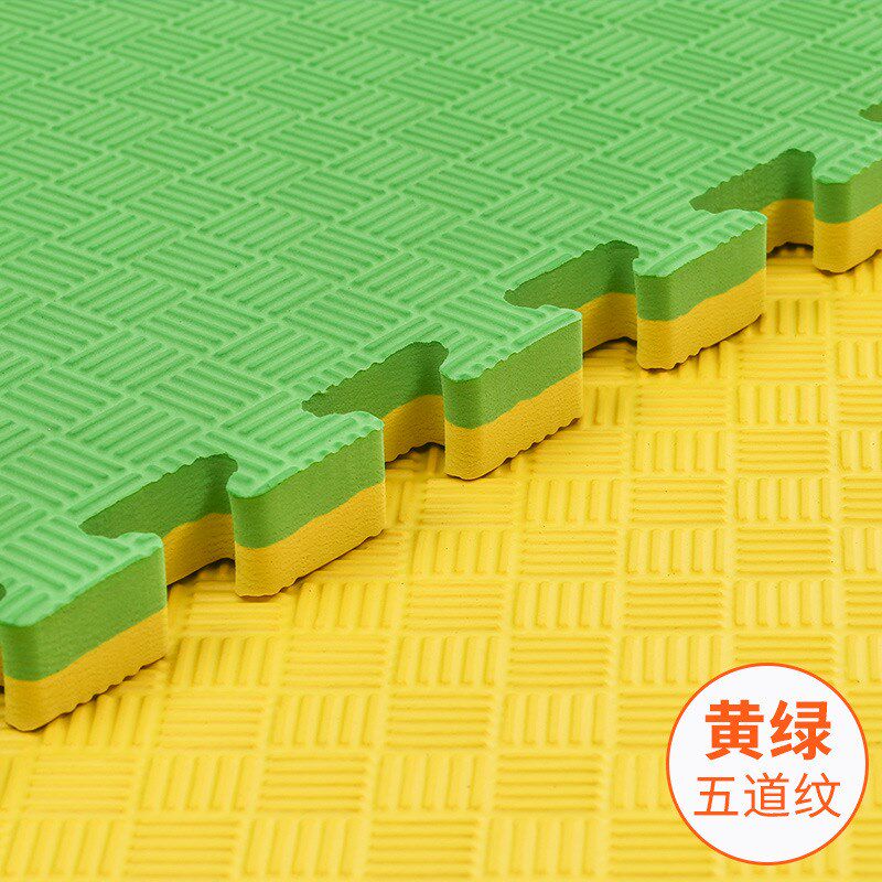 天利eva泡沫地垫1米 加厚防滑跆拳道地垫100*3.0练功教室游乐场垫