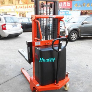 现货牛力牌2吨CTD2025半电动堆高车液压叉车NIULI半自动堆垛车