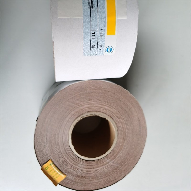 德国进口赫美斯砂纸白色防堵砂纸卷红纸基VC138家具打磨