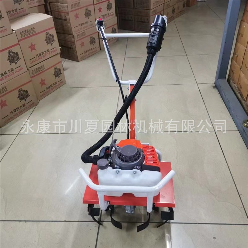 现货汽油微耕机农业旋耕机松土机耕田机开沟机汽油割草机除草机家