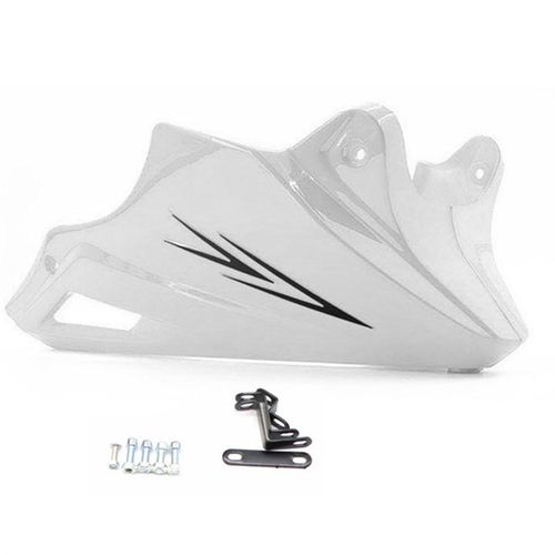 摩托车MSX125银钢小怪兽迷你YG125-21A下导流罩发动机罩改装配件