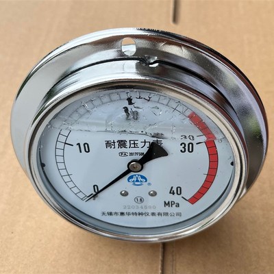 耐震压力表 无锡市惠华特种仪表有限公司 压力0-40mpa 直径100mm