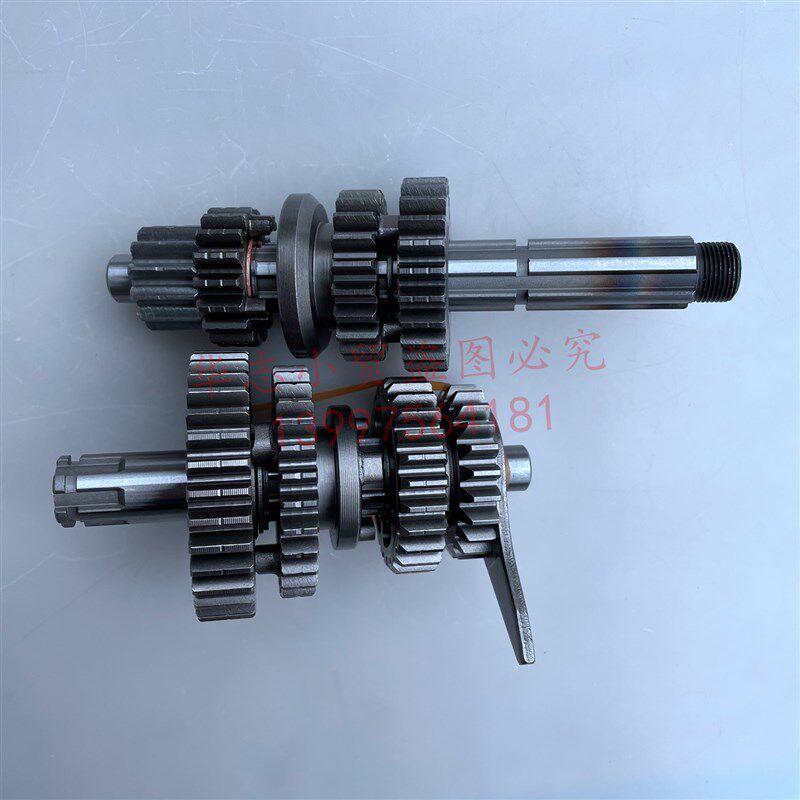 适用豪爵弯梁车HJ110-A-E喜运110-2A-2C-2D主副轴挡位齿轮变速齿