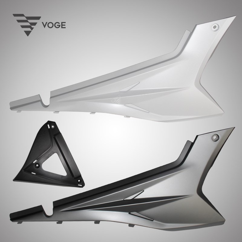 隆鑫VOGE无极机车LX300GY原装左右侧盖装饰罩