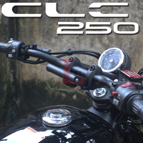 适用春风250CLC 450CLC改装龙头扩展杆车把多功能手机导航杆支架