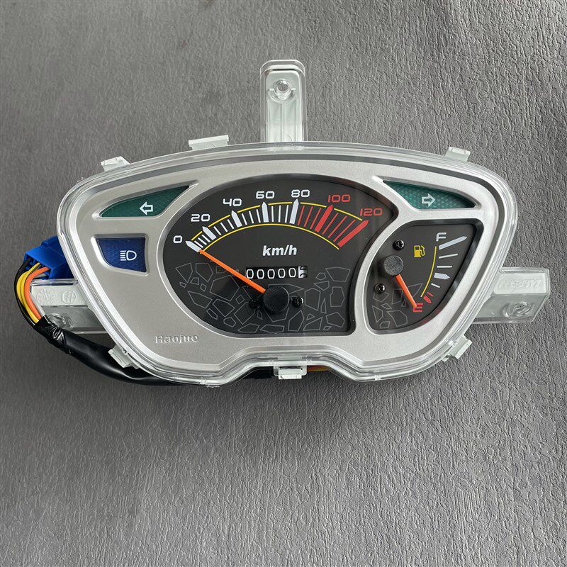 适用豪爵鹰钻宇钻HJ125T-10A/10C/10E/10G/踏板车里程表仪表总成