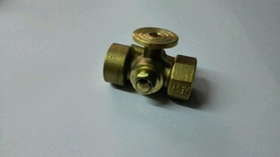 考克 压力表开关 三通排气阀 压力表三通旋塞阀 m20x1.5