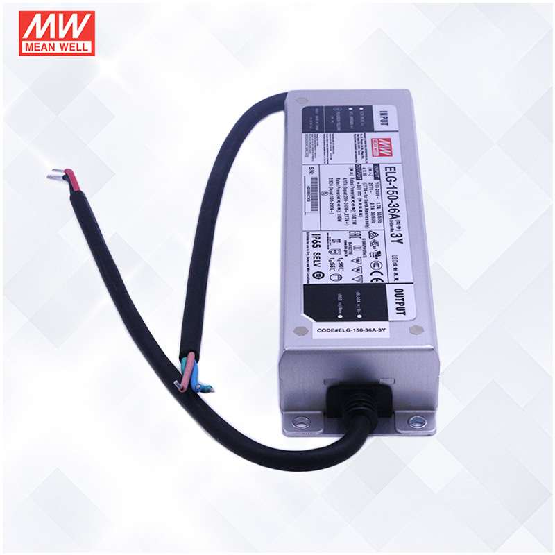 明纬驱动电源防水LED电源植物灯ELG-150-36/48B/AB 150W 调光电源