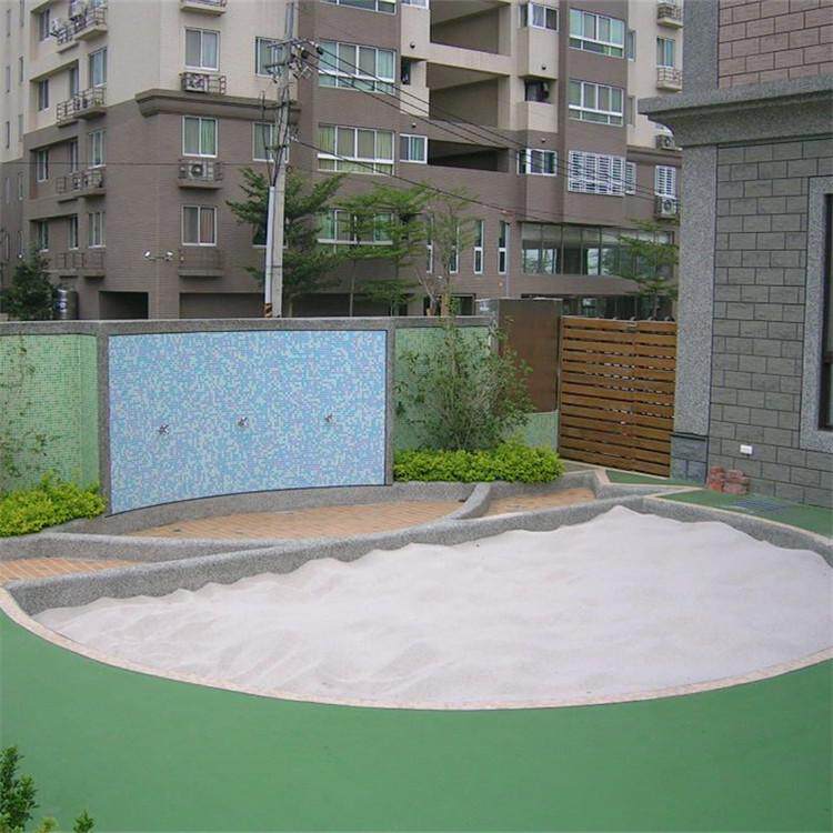 儿童沙池白沙子户外幼儿园游乐场沙坑沙园林造景人造沙滩白沙