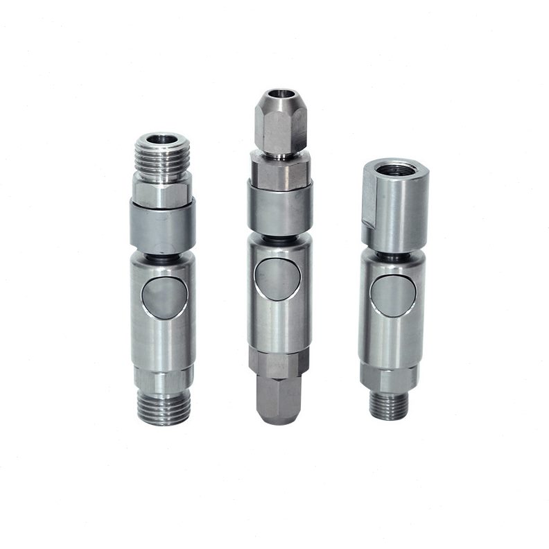 甄选互换兼容史陶比尔RBE03 06 08 11按钮式不锈钢液压快速接头内