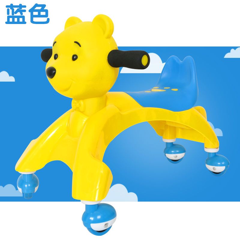 儿童音乐溜溜g车滑行车扭扭车宝宝学步车静音轮音乐玩具摇摆车