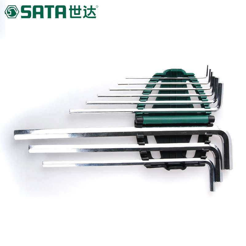 (SATA)世达9件套L型内6角扳手套装组套六棱扳手09103