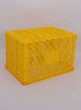 上海厂家 筐 755黄色周转筐 长方形快递分拣分类筐黄色新料