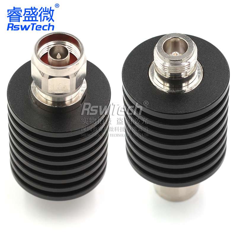 30W大功率衰减器 N型同轴固定衰减器DC-3GHz 5DB 50欧姆 公转母