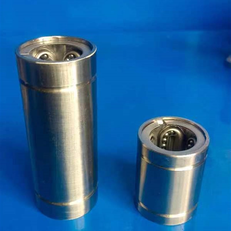 304材质不锈钢加长直线轴承SLM16 20 25 30UU 40UULGA耐高温钢保