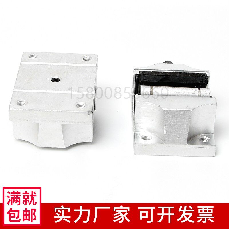 TBR直线滑动木工箱式法兰开口滑块TBR16  20 25 TBR30 UU LUU加长