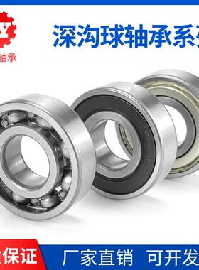 电机深沟球轴承6300 6301 6302 6303 6304 6305 6306 6307-2RZ