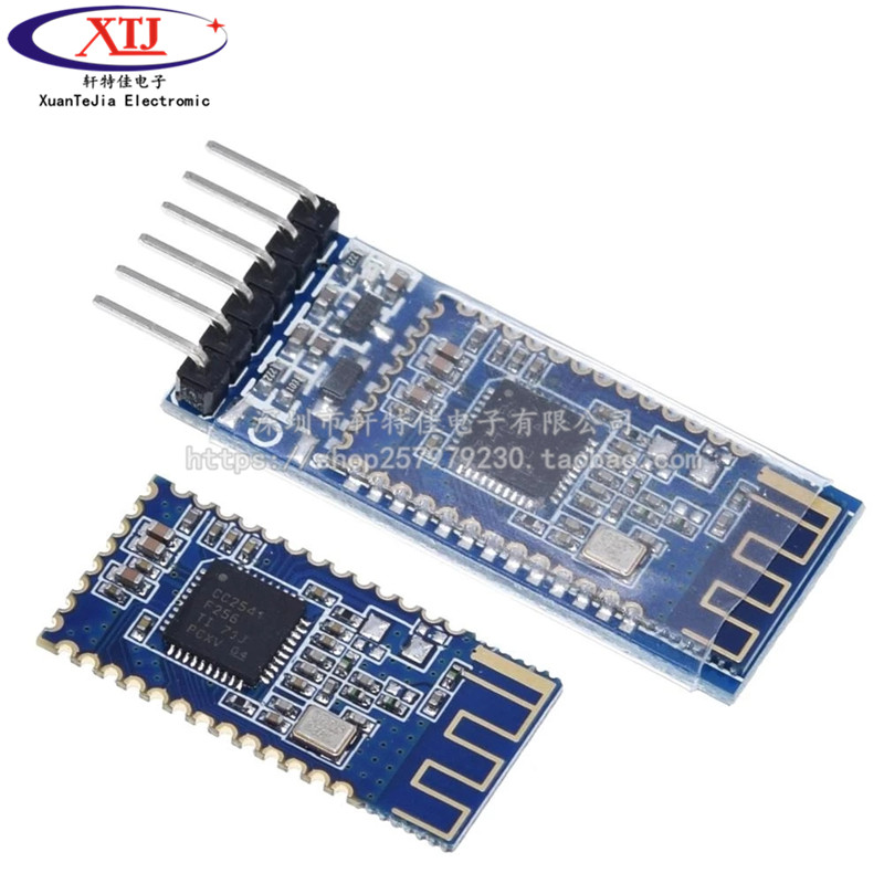 AT-09蓝牙4.0BLE 模块 串口引出 CC2541兼容HM-10模块 连接单片机