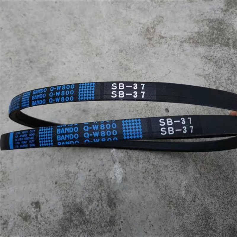 进口日本阪东兰QW800-SB37久保田洋马井关福田沃得谷王收割机皮带